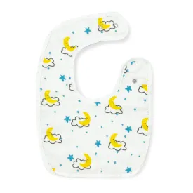 Organic Muslin Baby Bib -Sky