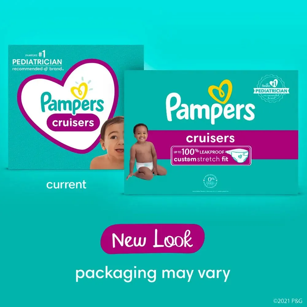 Pampers Cruisers Diapers Enormous Pack - Size 7 - 70ct