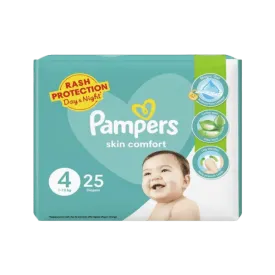 PAMPERS PANTS SKIN COMFORT 4 25 DIAPERS