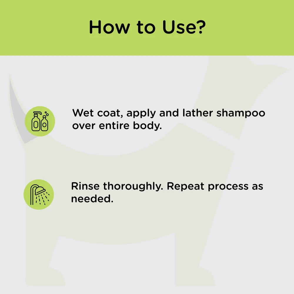 Papa Pawsome Shine O' Pup Tear Free Shampoo with Conditioner for Dogs