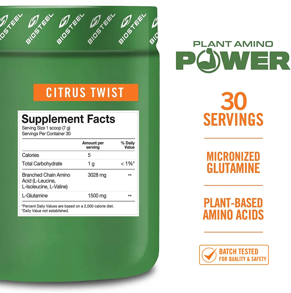 Plant Amino Power BCAA  / Citrus Twist