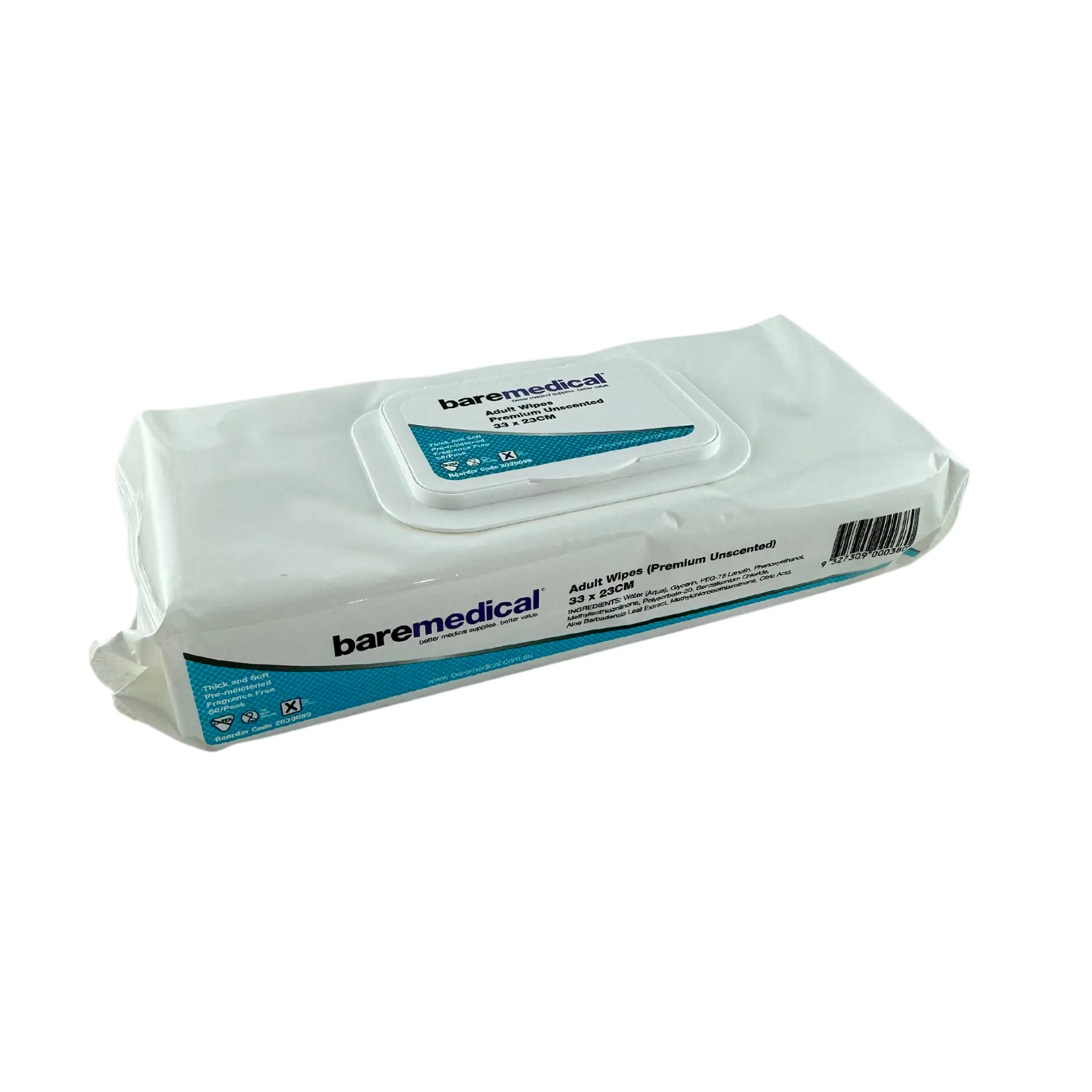 Premium Adult Wipes - Baremedical (50)