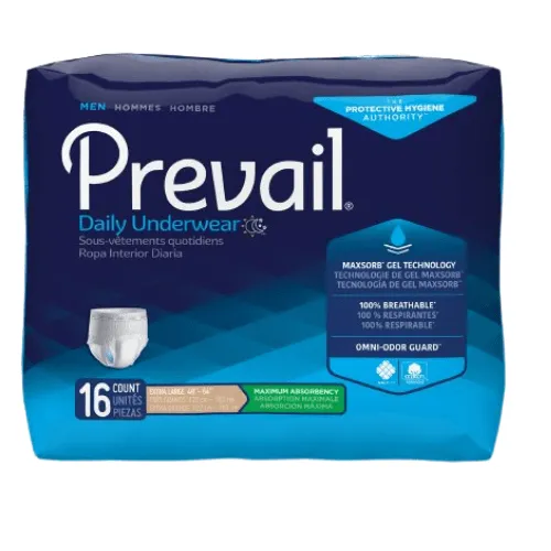 Prevail MEN'S Daily Underwear, Heavy Absorbent Pull Ups