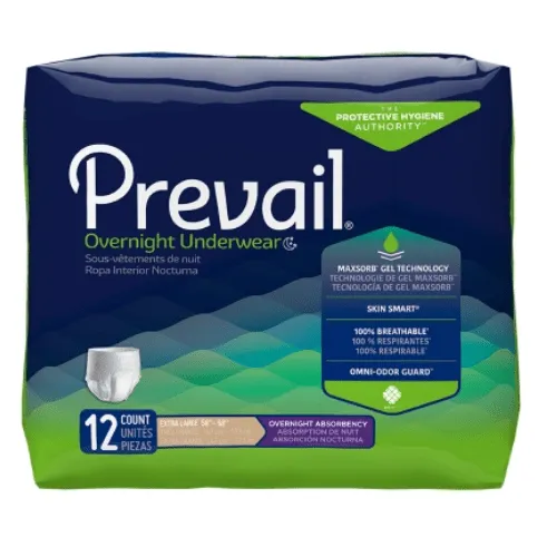 Prevail Overnight Underwear, Maximum Absorbent Pull Up Diapers