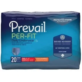 Prevail PerFit Men's Incontinence Underwear For Males