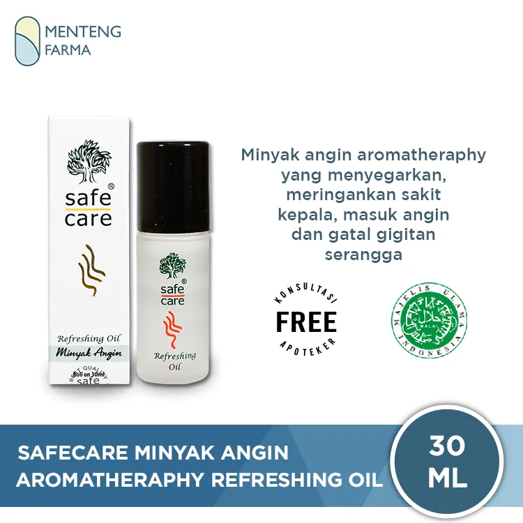 Safe Care Minyak Angin Aromatherapy Refreshing Oil