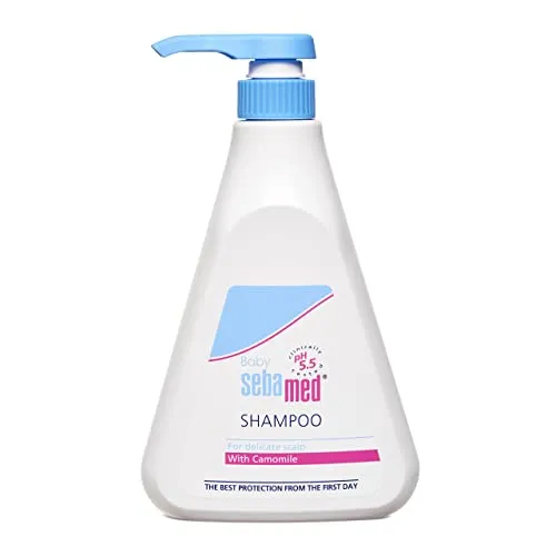 Sebamed Baby Shampoo 500ml|Ph 5.5| Camomile|Natural moisturisers|No tears formula|For delicate scalp