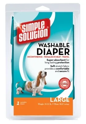 Simple Solution Large Washable Diaper for Dogs