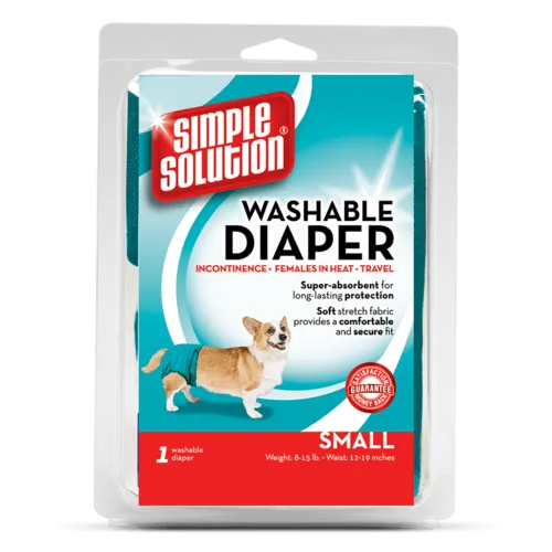 Simple Solution Large Washable Diaper for Dogs