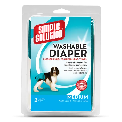 Simple Solution Large Washable Diaper for Dogs