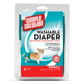 Simple Solution Large Washable Diaper for Dogs