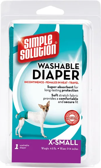 Simple Solution Large Washable Diaper for Dogs