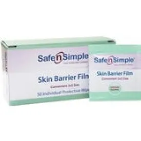 SKIN BARRIER FILM WIPES, 2" X 2", ALCOHOL