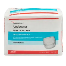 Sure Care Plus Underwear, Heavy Absorbent Pull Up Diapers