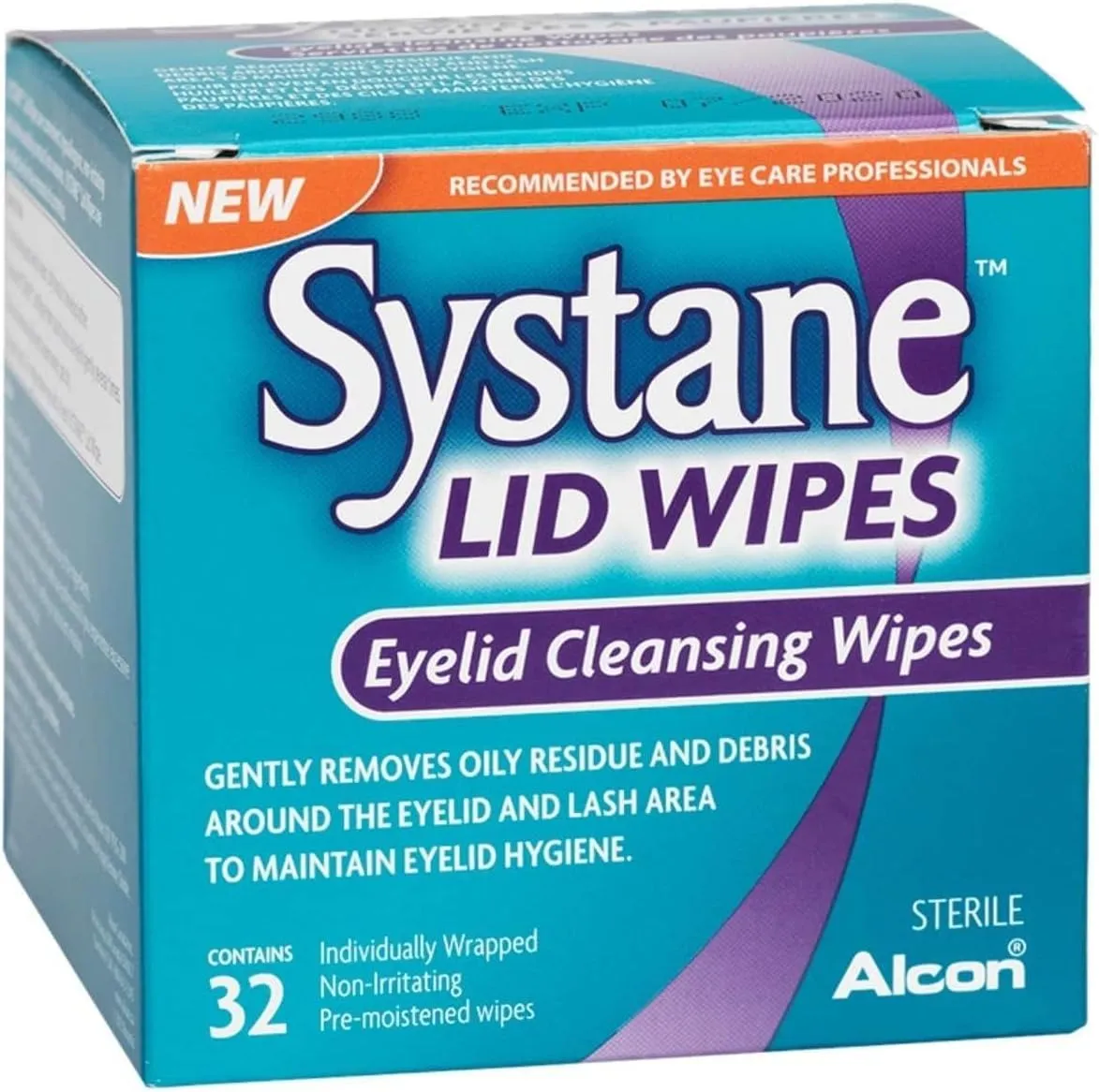 Systane Eyelid Cleansing Lid Wipes - Sterile (Count of 32)