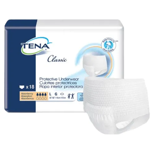 Tena Classic Underwear, Moderate Absorbent Pull Up Diapers