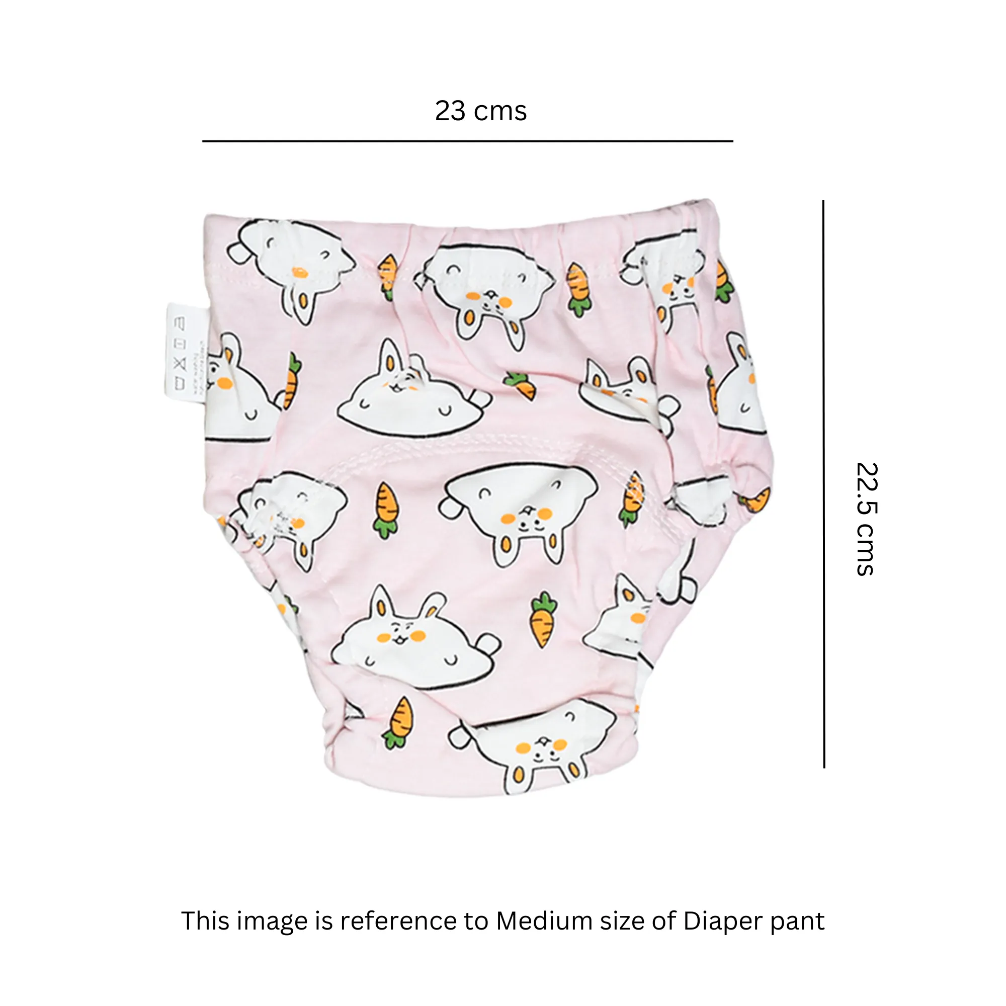 THE LITTLE LOOKERS Potty Training Pants for Babies I Reusable & Waterproof Pull up Underwear | Cloth Diaper for Babies (Pack of 2)