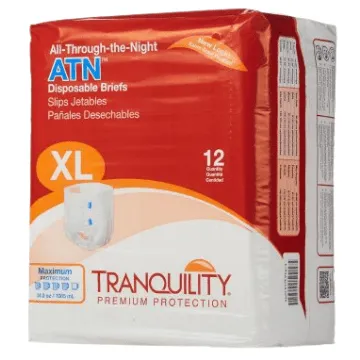 Tranquility All-Through-the-Night Briefs, Super Absorbent