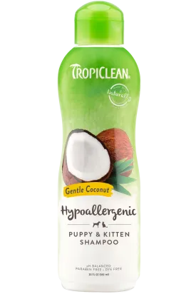 Tropiclean Gentle Coconut Hypoallergenic Puppy Shampoo 20 oz.