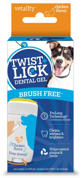 Twist & Lick Oral Gel for Dogs, Chicken