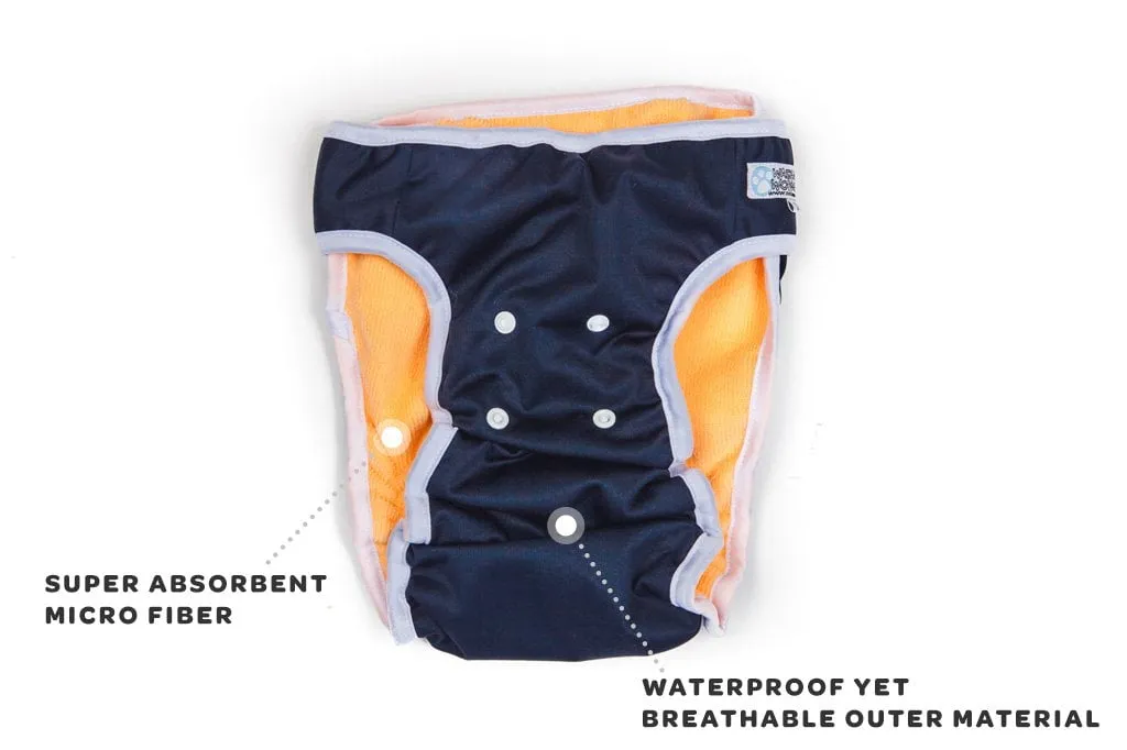 Washable Wonders Male Dog Diaper