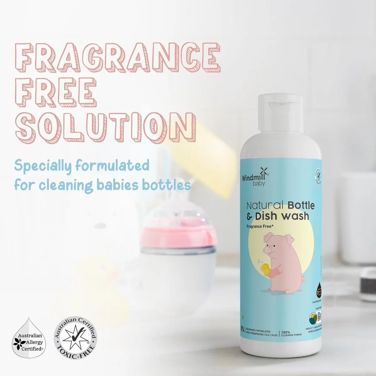 Windmill Baby Natural Cleaning Travel Pack- 300ml